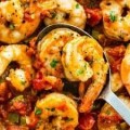 Shrimp with Pepper and Tomato